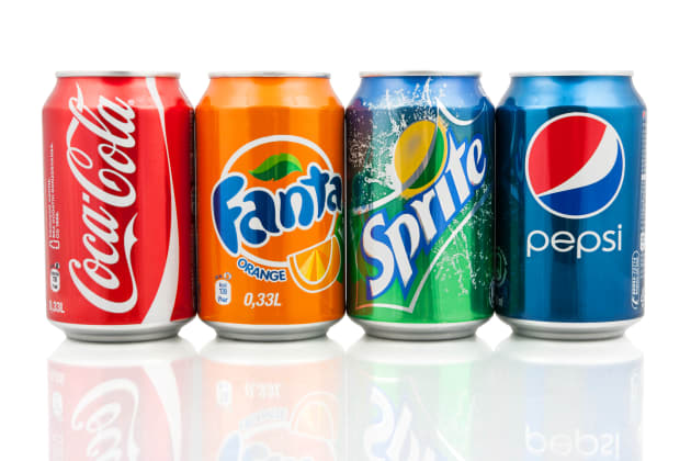 Soft drinks for parties and corporate events
