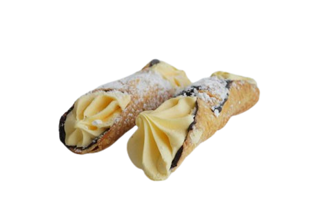 Custard Gelato Cannoli