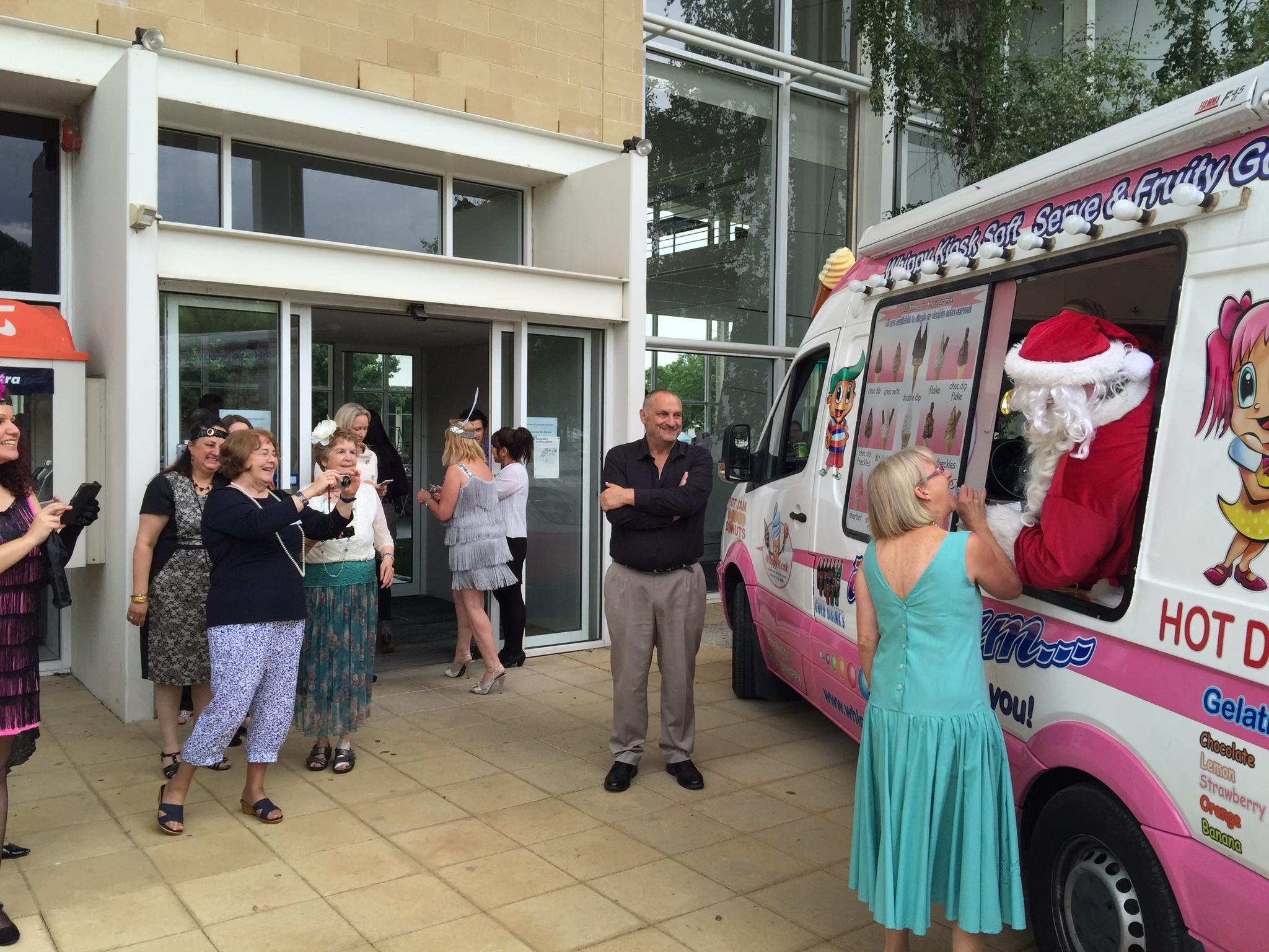 Mr Softy at an outdoor event