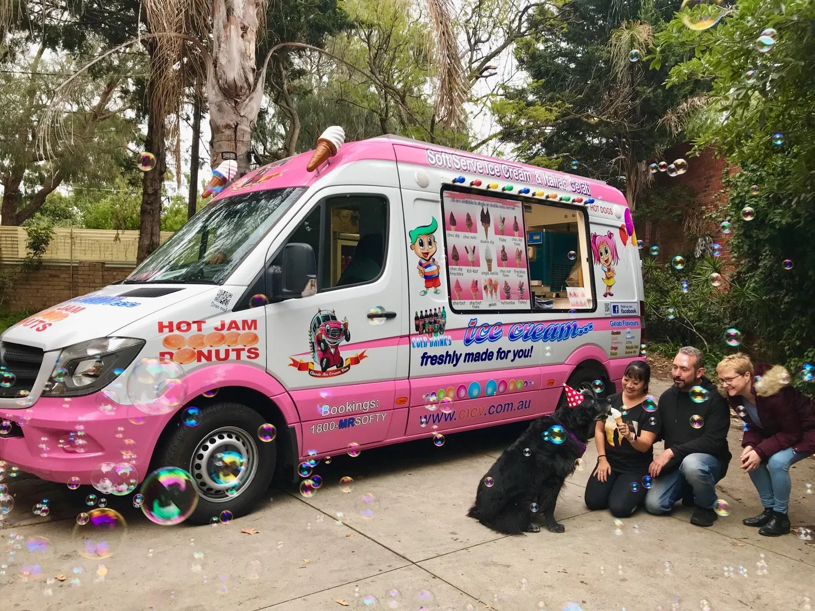 Mr Softy catering at a recent event