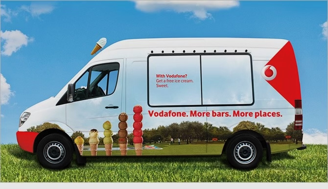 Vodafone Melbourne and Sydney campaign