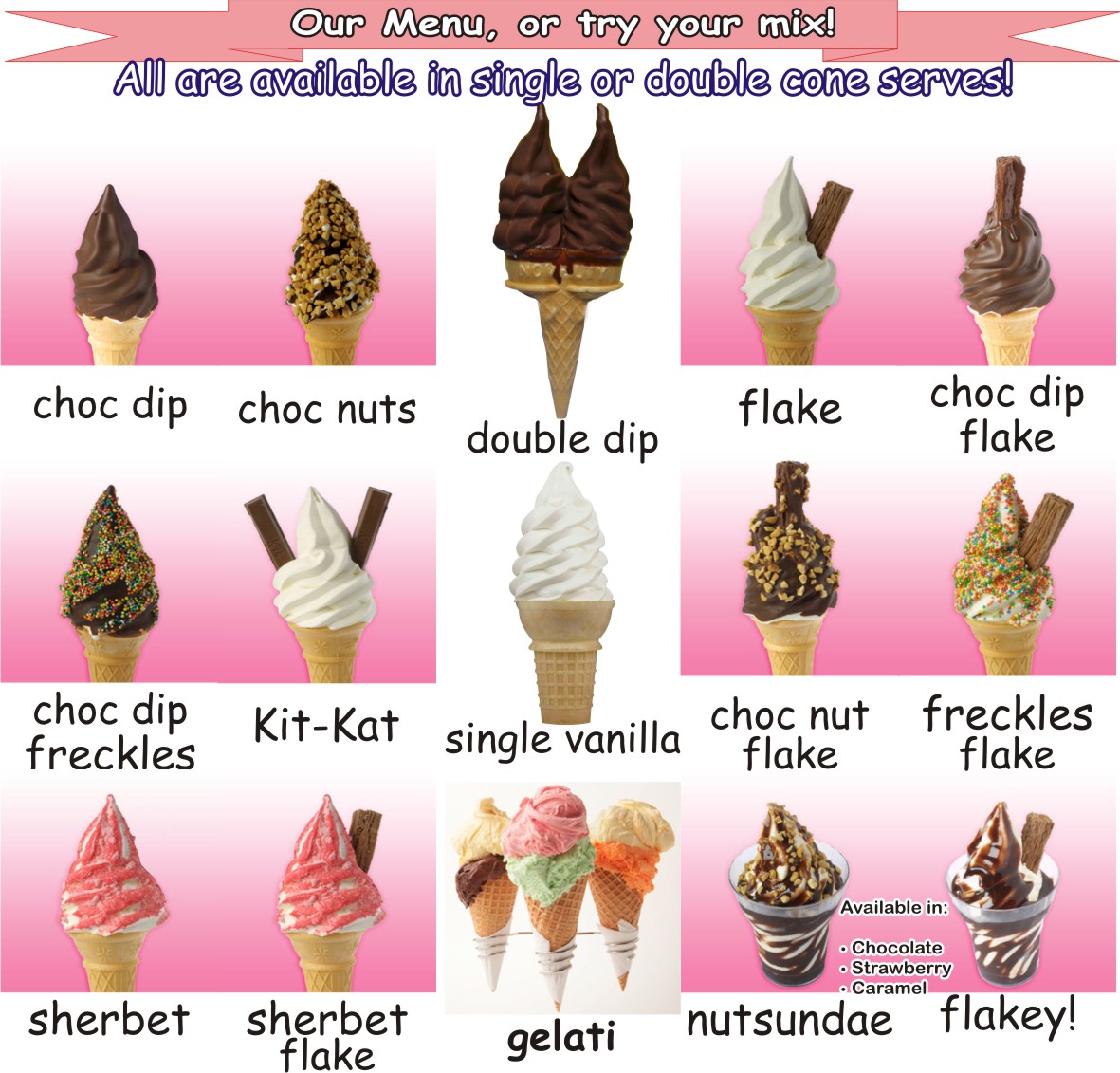 ice cream van ice cream prices