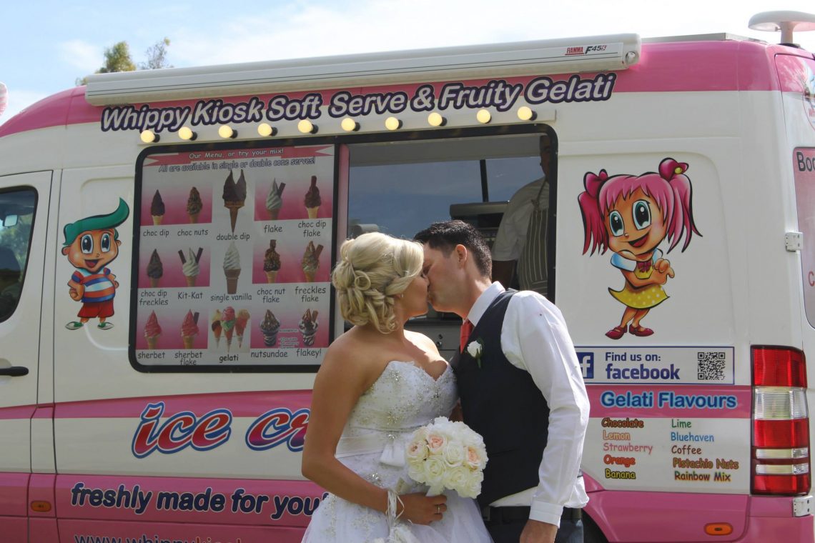 Mr Softy ice cream van wedding catering